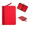 High End PU Leather Women Travel Document Organizer File Folder Zipper Portfolio Business Briefcase