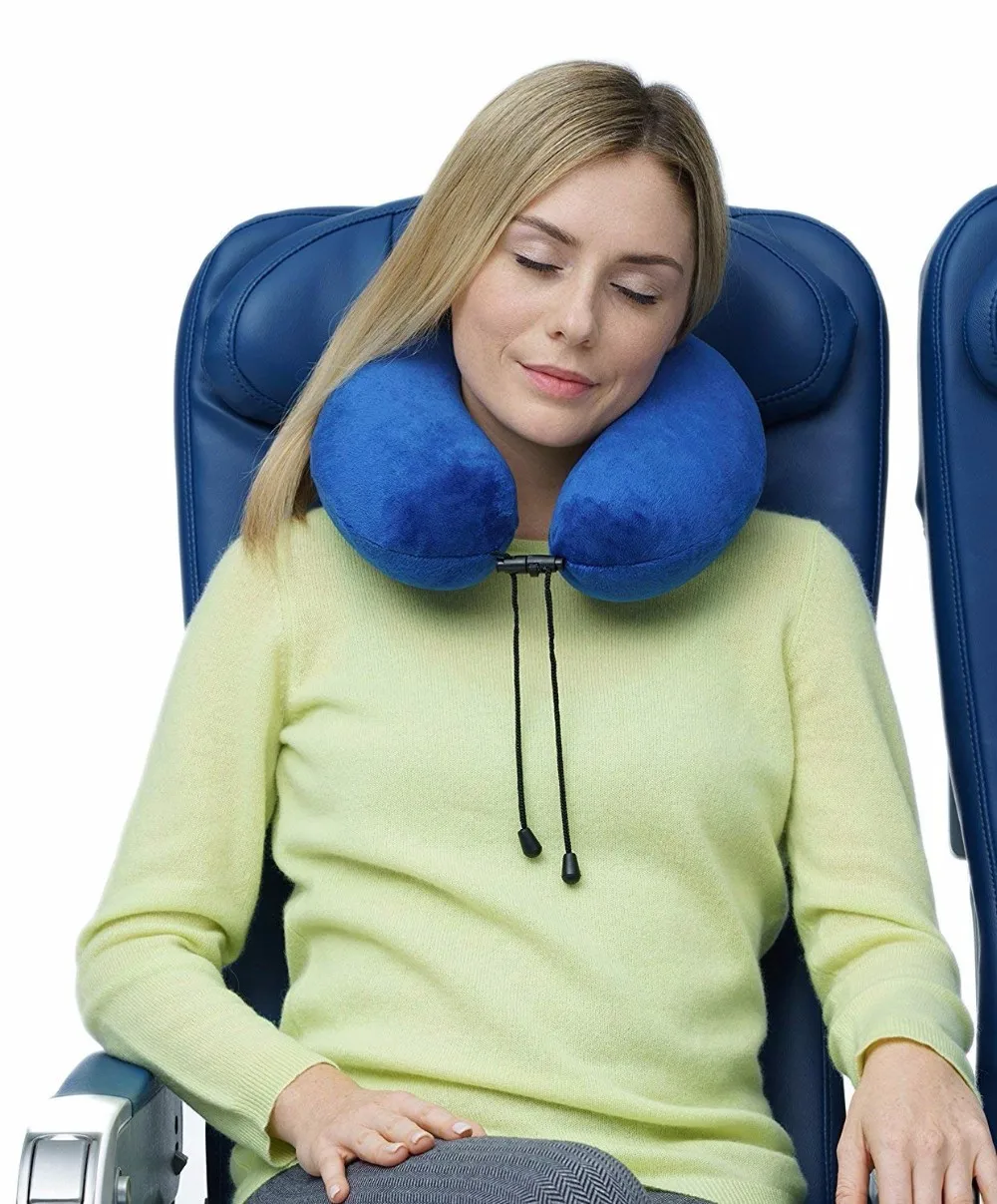 Custom Design U Shape Soft Neck Memory Foam Travel Neck Pillow - Buy ...