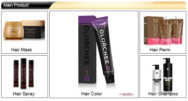 Manufacture Multi-color Hair Color Chart Hair Dye Color Chart Swatch