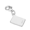 Jewelry manufacturer Custom 925 Solid Sterling Silver I Love You Letter envelope Charm