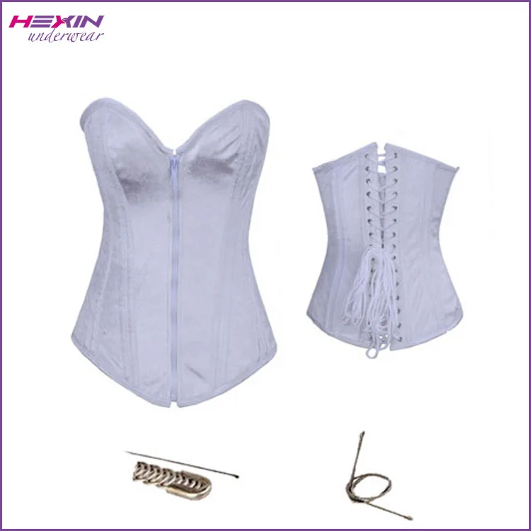 Fluffy Pure White Back Lace Up Bustier Corset Wedding Dress Buy