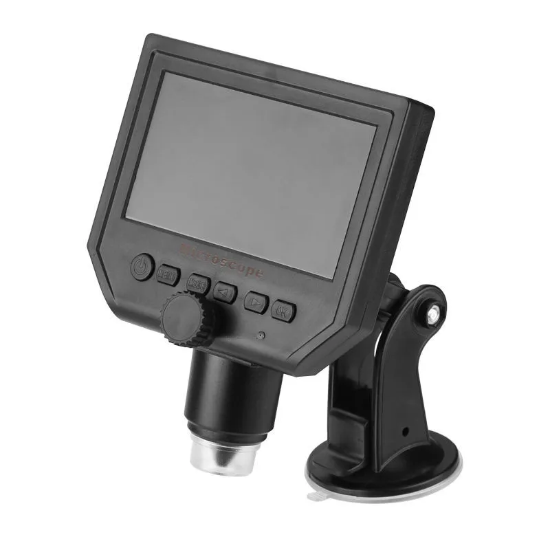 KOOCU ELITE HD Digital-600X Zoom Microscope with 4.3-Inch HD Display Built-In Battery FHD Vi-2