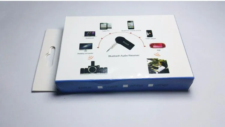 Portable mini wholesale car kit transmitter bluetooth receiver