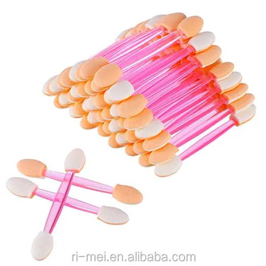 Disposable Double Side Sponge Tip Applicators Eyeshadow Foam Applicator