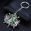 Personality Metal Cut Out Enamel Hogwarts Keyring UK Souvenir