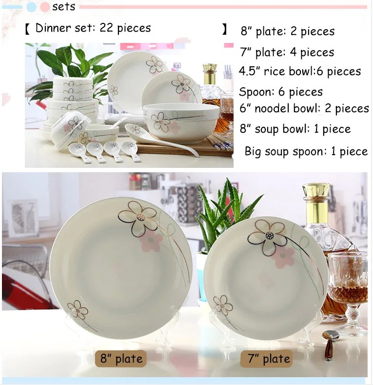 Top Quality Unbreakable Dinnerware Set Opal Glassware Dinner Set For