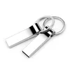Latest model mini size stainless steel key ring portable USB 3.0 high speed custom laser engraving logo 8GB usb flash pen drive