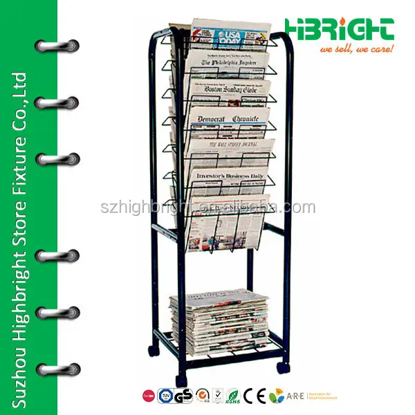 Wire Metal Newspaper Display Stand For Sale Buy Newspaper Stand