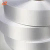 China Factory Decorative 100% Polyester Single/double Faced white Color Satin Ribbon tape roll
