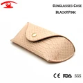 New Fashion Spectacle Case Women Men Sunglasses Box Bags Eyewear Case Leather Eyewear Acessary