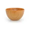 Supply Natural Home Bamboo Pinch Bowls Round Shape Serving Bowels