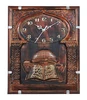 13inch muslim prayer time islamic azan 3D dial rectangle plastic quartz wall clock