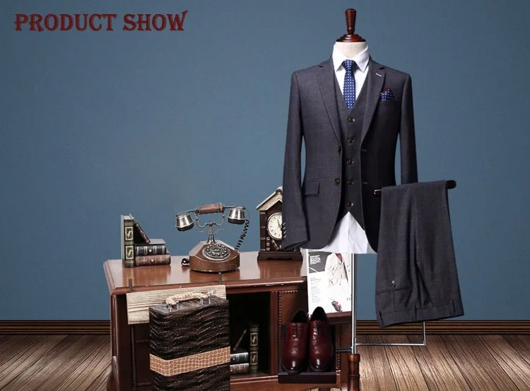 2019 New Style Wedding Dress Suits For Men High Quality Men Pictures