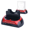 Multi Function Hard disk dock USB3.0 + SD/TF/XD/MS Card Reader + 2 Ports USB Hub hdd docking station