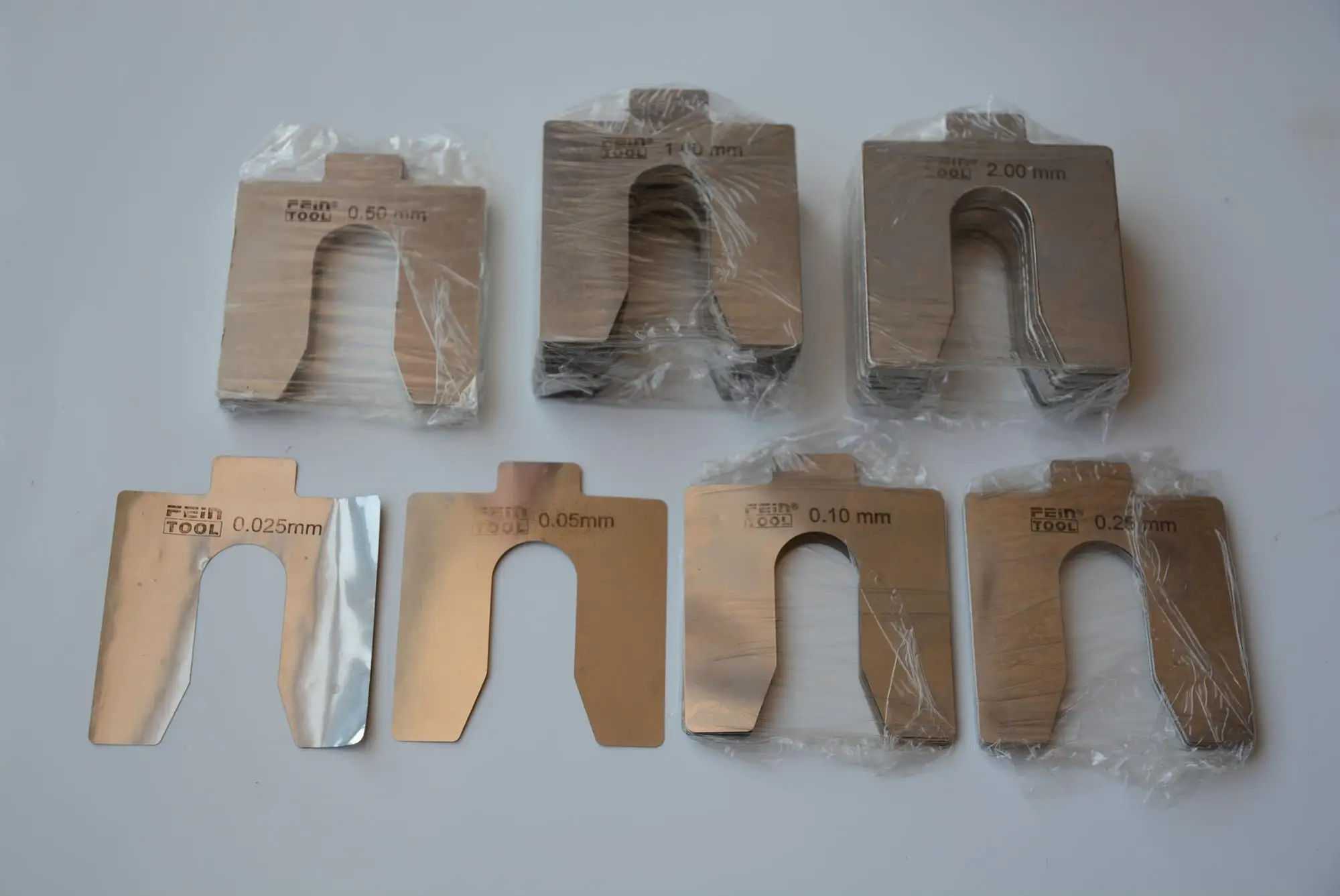 stainless steel body and alignment shims 