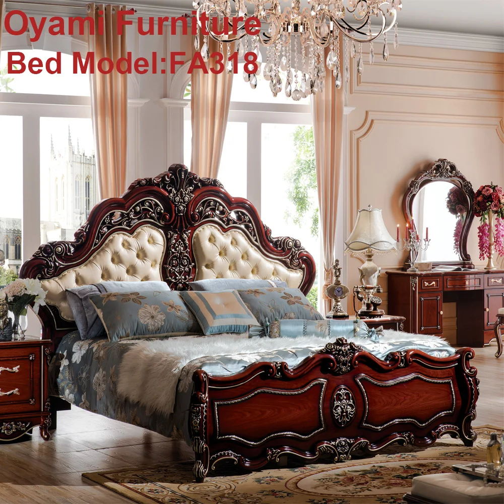 rococo european baroque bed hand carved wooden bedroom set rococo european baroque bed hand carved wooden bedroom set