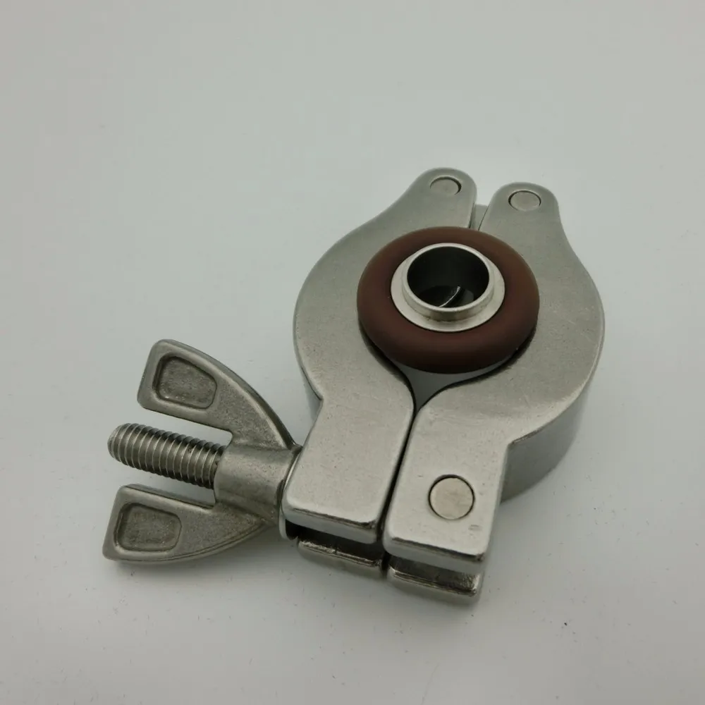 304 Stainless Steel Kf10 16 25 40 Flange Quick Claw Clamp For Vacuum
