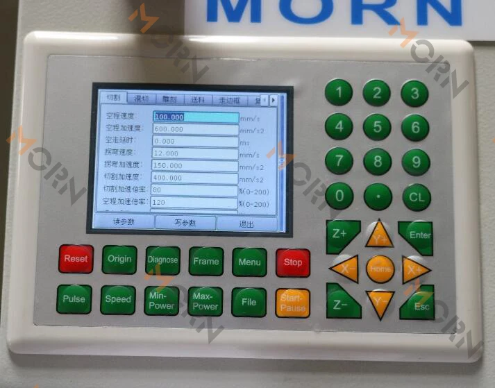 130-260w Mix engraving cutter CO2 laser cutting machine