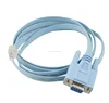 DB 9Pin RS232 Serial to RJ45 Ethernet Adapter LAN Console Cable