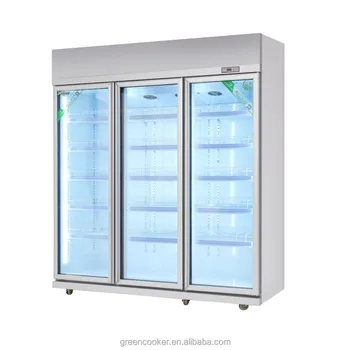 Glass Door Refrigerator Vertical Freezer Wall Mount Cooler Buy