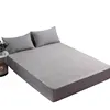 Terrycloth Cotton Waterproof Colored Fitted Bed Sheet 90 cm - 220 cm Multiple Sizes To Choose