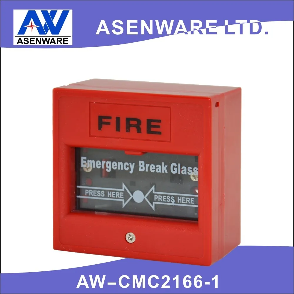 2 wire Manual Call Point, Manual Push Button for Conventional Fire Alarm System