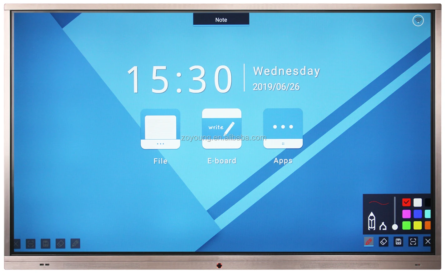 65 inch interactive touch smart conference system equipment display for meeting (ZAS-650A3-LGMS648)