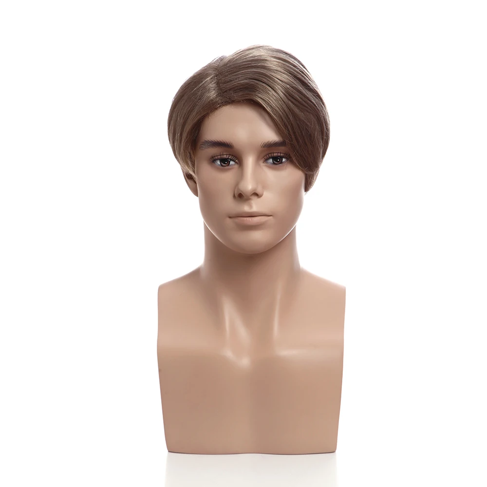 Affordable Hair Male Mannequin Head