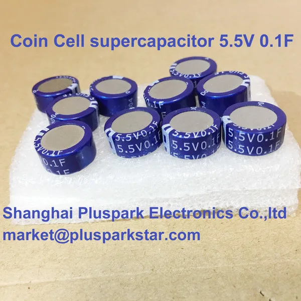 Super Capacitor 5.5v 0.1f,Ultracapacitor,Coin Cell Supercapacitor Buy