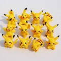 2016 New Arrival 12pcs lot PVC Pokeball Pikachu Action Figure Toy Collector s Edition Model Kids