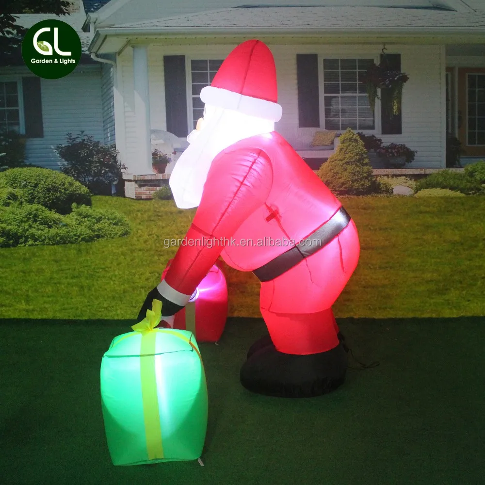 New Product Led Airblown Inflatable Weight Santa Large 5.5ft Inflatable
