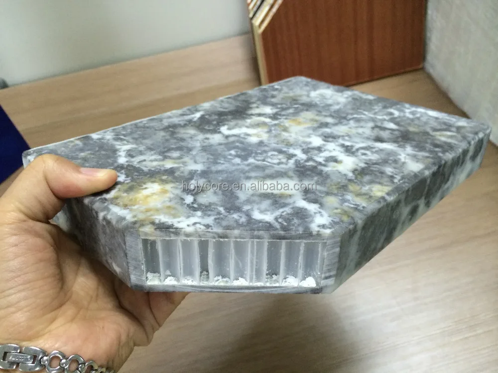 Pp panal limitada durable fibra de vidrio de la cocina encimera de