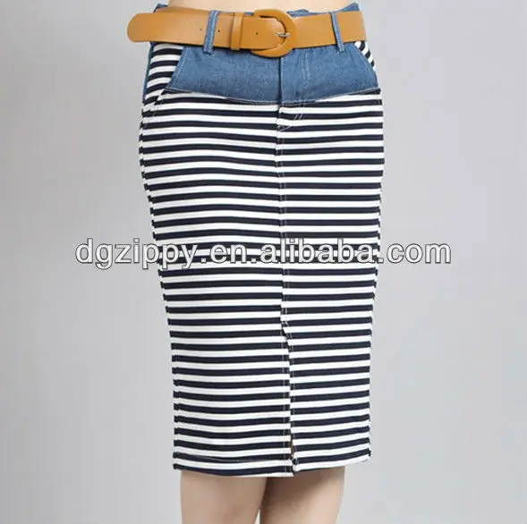Girls/lady suspender denim skirt pattern
