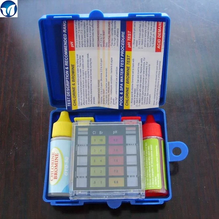 Test Swimming Pool Water Quality 3 In 1 Swimming Test Kit Refills Test