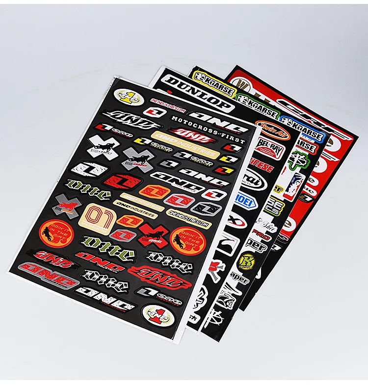 Custom All Type Shape Self Adhesive Car Wall Die Cut Vinyl Pvc Stickers
