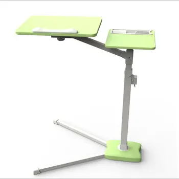 Rolling Laptop Table Till Table Tabletop Overbed Desk Tv Food Tray