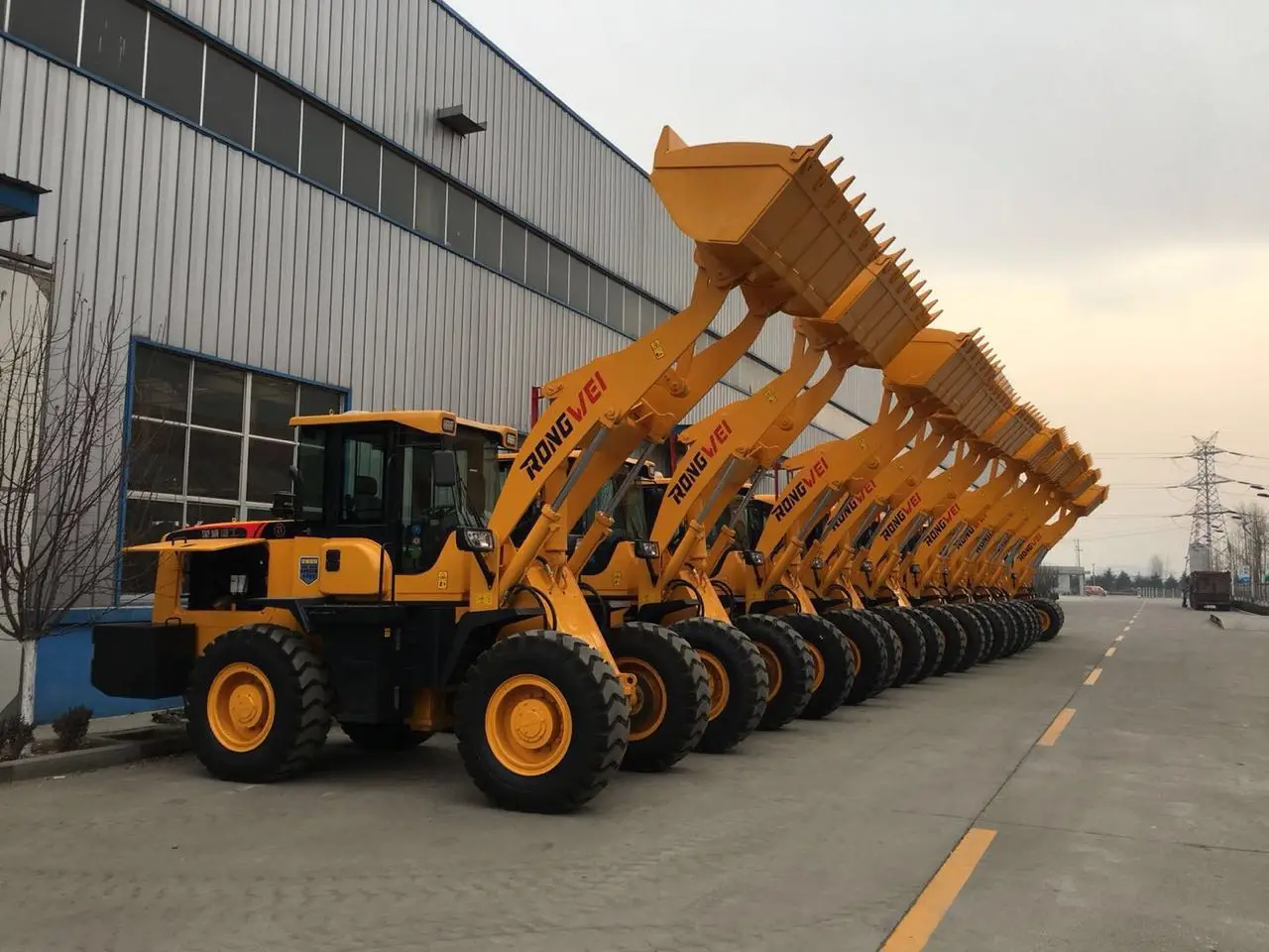 良好的品质荣威品牌小轮式装载机销售与 ce认证