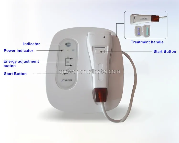 2016 Ipl hair removal and skin rejuvenation home used beauty machine