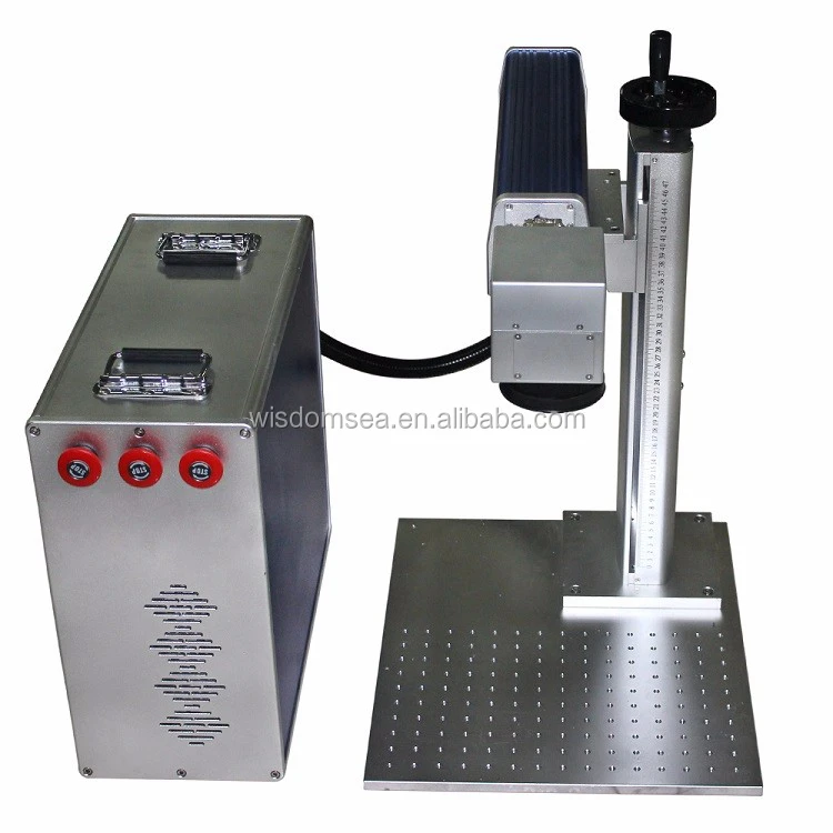 20 W Fiber Laser Marking Machine Digital Pvc Pipe Laser Printing Machine
