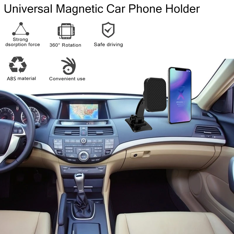 New Magnet Dashboard Magnetic Car Mount Holder smart phone car holder 360 rotating car dashboard Holder