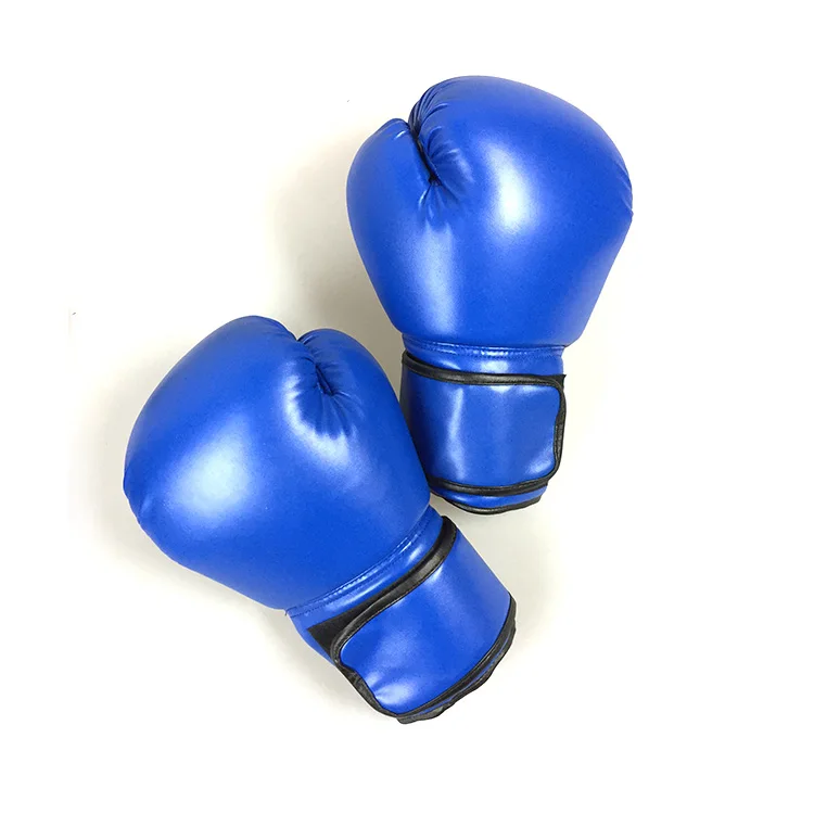 PU Leather Custom Logo MMA Muay Thai Kick Boxing Glove