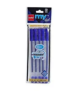 Cello My Gel pen (Blue Ink) - pack of 10 pens