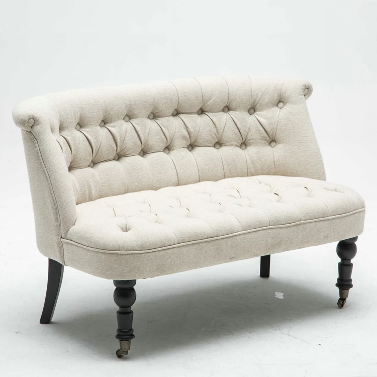 tufted sofa