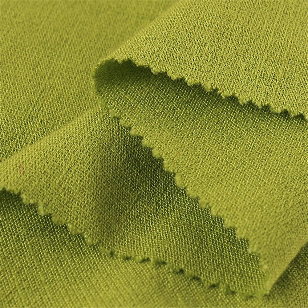 100%polyester imitation linen/ linen similar fabric for cloth