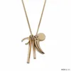 New Jewellery Shop Counter Design Good Lucky Charm Wolf Tooth Necklace, Mixed Charm Pendant Fake Ladies Necklace