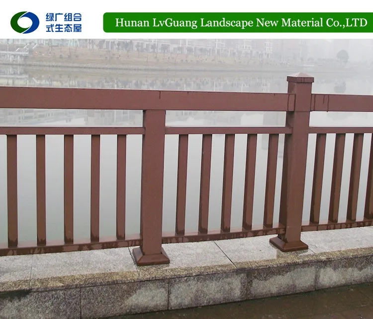 handrail bracket satin fixed wpc cheap deck railings