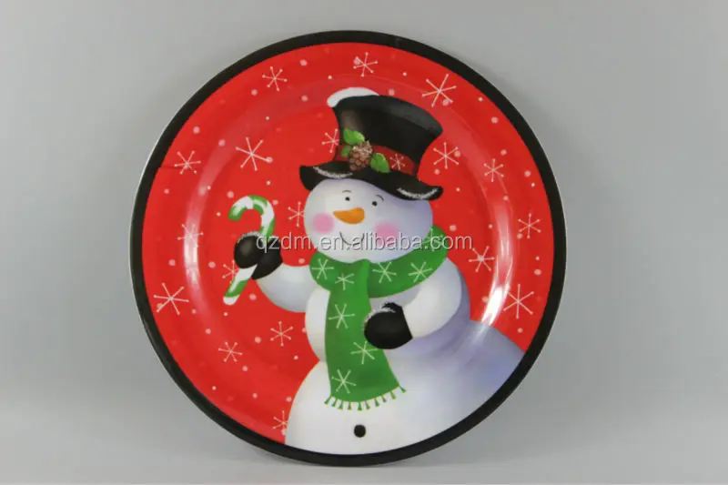 Reusable Christmas Plates