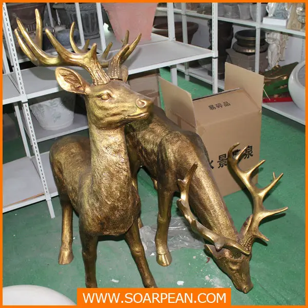 decorative deer statues