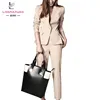 unique beige girls ski suit ibc heating jacket for women