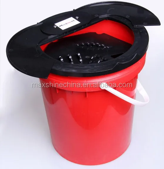 Automatic Buffing Pad Cleaner Plastic Bucket System For Car Care Buy